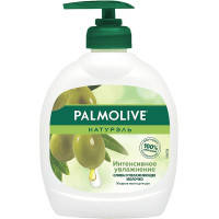 Жидкое мыло Palmolive Натурэль Интенсивное увлажнение Олива и увлажняющее молочко 300 мл (8693495017633)