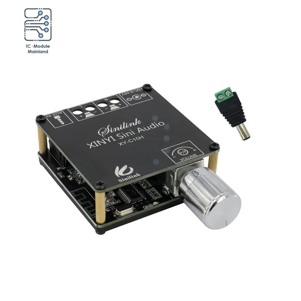 Стереопідсилювач XY-C15H 2x20 Вт Bluetooth 5.0