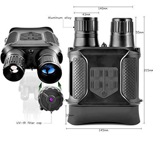 Цифровой прибор ночного видения бинокль Camorder NV400-B 7x31 - фото 3 - id-p1894715370