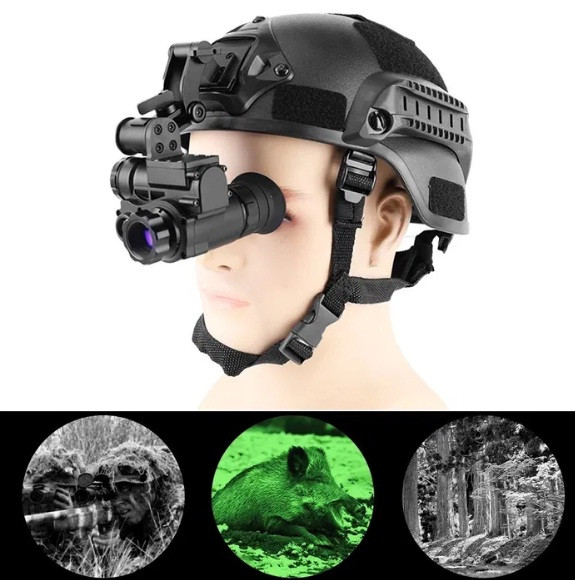 Монокуляр (прибор) с ночным видением Vector Optics NVG 10 + WiFi на каску - фото 4 - id-p1894715383