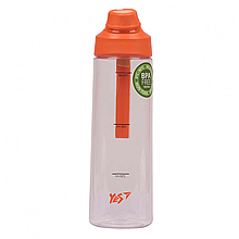 Пляшка для води YES YES 850мл помаранчева 707622