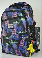 Школьный рюкзак для девочки - Ананасы