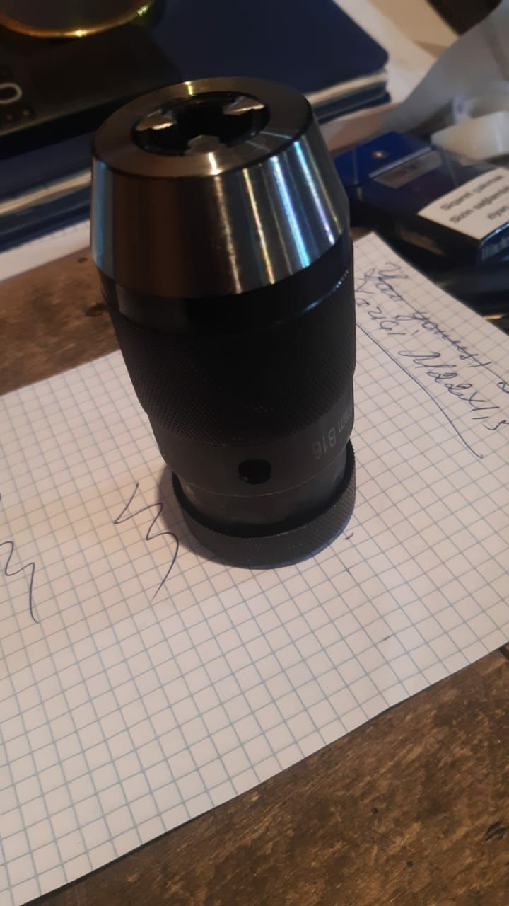 Патрон свердлильний самозатискний — Ø20-В22, фото 1