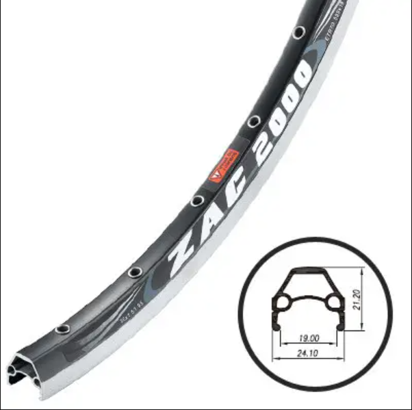 Обід 28'' Weinmann ZAC-2000 32H пістонований, чорний з проточкою