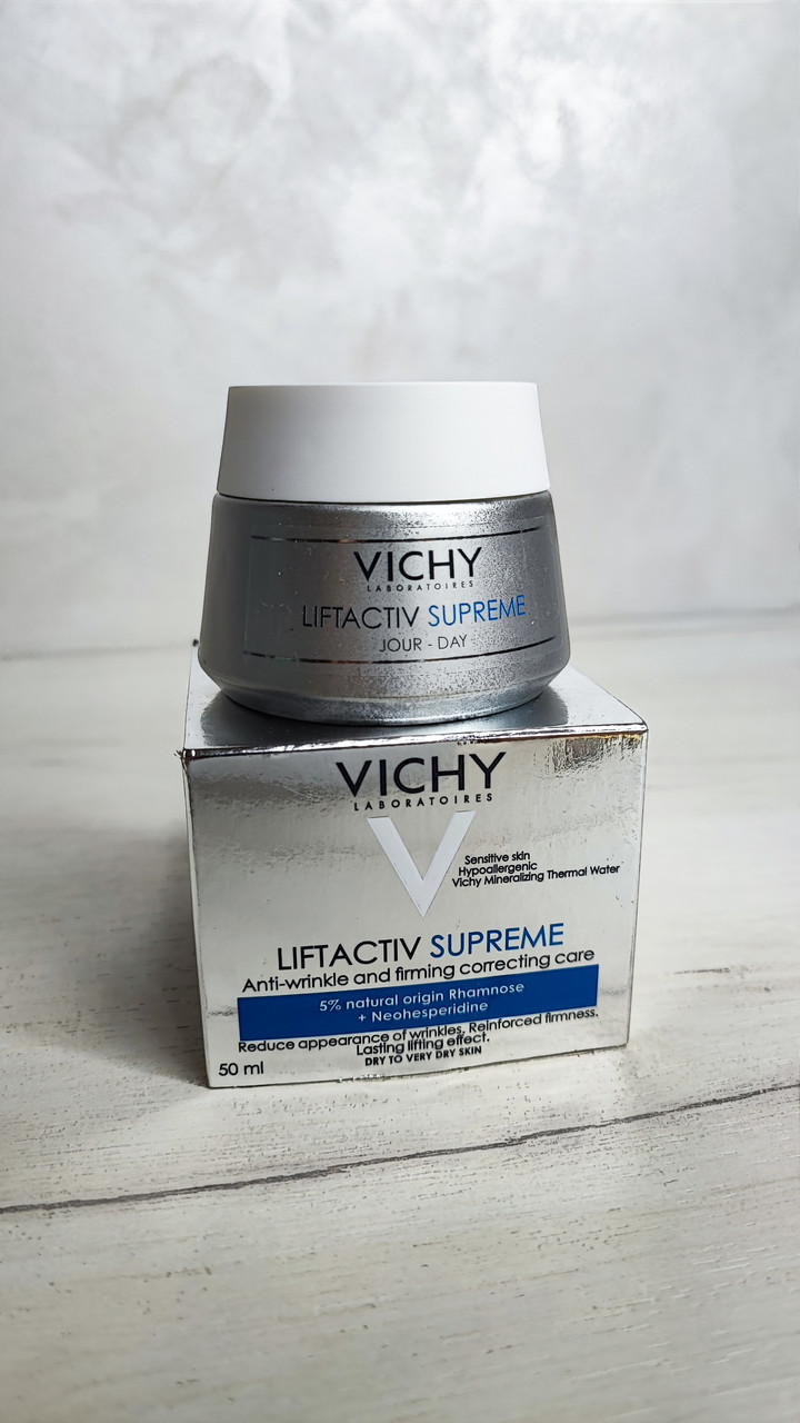 Корекція зморшок і відновлення пружності шкіри, для сухої шкіри Vichy Liftactiv Supreme Day Dry Skin