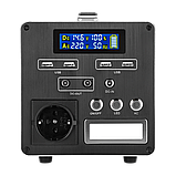 Багатофункціональна портативна зарядна станція LP CHARGER MPPT 300 (300W, 280Wh), фото 3