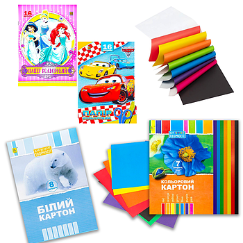 Шкільний набір канцтоварів «Економ Люкс» Хлопчик 3 клас