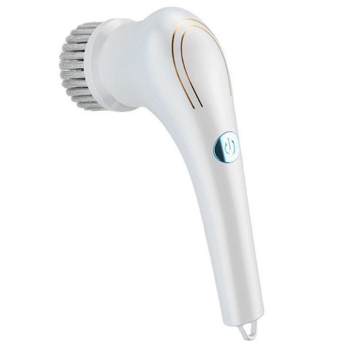 Щітка акумуляторна для миття посуду з 3 насадками Electric Cleaning Brush