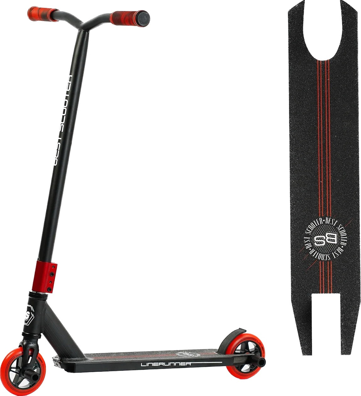 Самокат трюковий Best Scooter "LineRunner" (HIC-система, пеги, алюмінієвий диск) арт. LR-71405