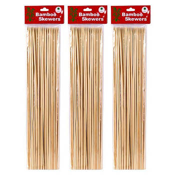 Бамбукові палички для барбекю і гриля 35см*4мм X1-230