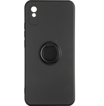 Чохол Gelius Ring Holder Case для Xiaomi Redmi 9a Black, фото 2