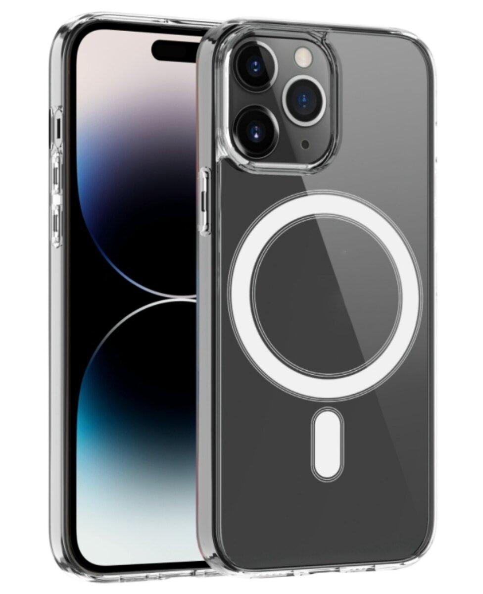 Чохол Cosmic Acrylic MagSafe HQ for Apple iPhone 15 Pro Transparent yL., фото 1