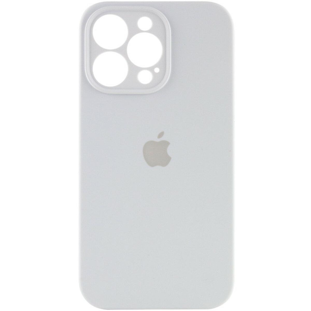 Чохол для смартфона Silicone Full Case AA Camera Protect for Apple iPhone 15 Pro Max 8,White lly