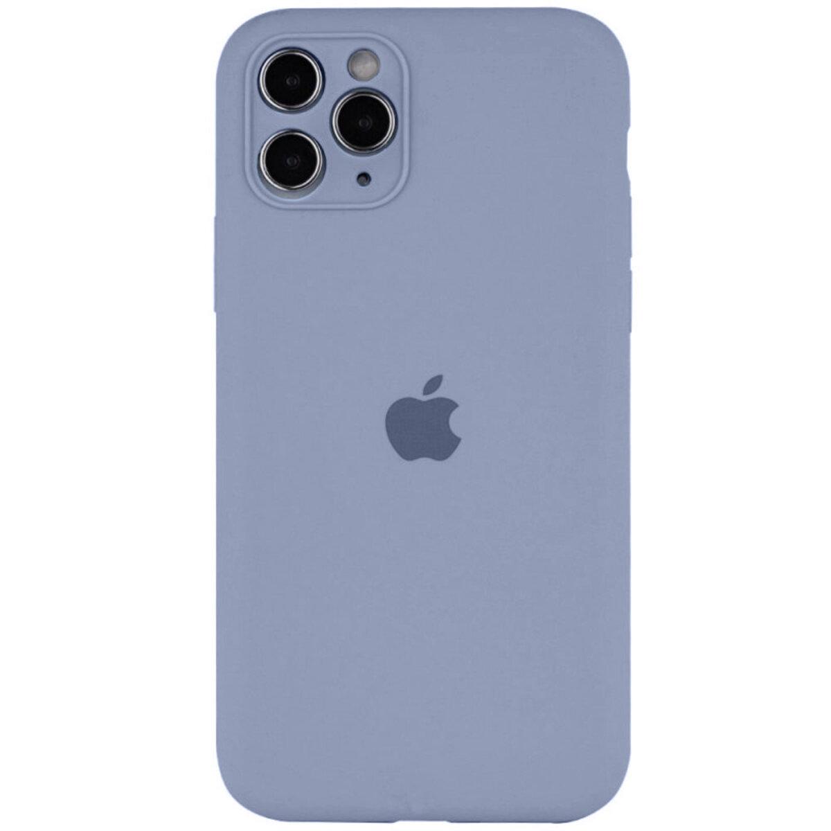 Чохол для смартфона Silicone Full Case AA Camera Protect for Apple iPhone 12 Pro Max 53,Sierra Blue lly