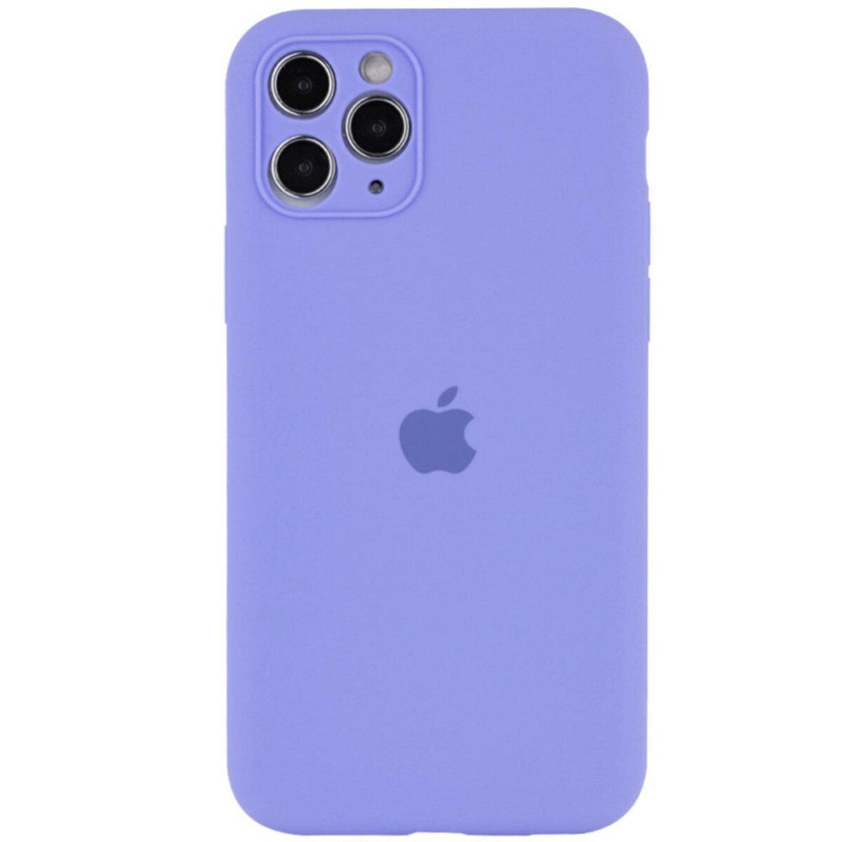 Чохол для смартфона Silicone Full Case AA Camera Protect for Apple iPhone 12 Pro Max 26,Elegant Purple lly
