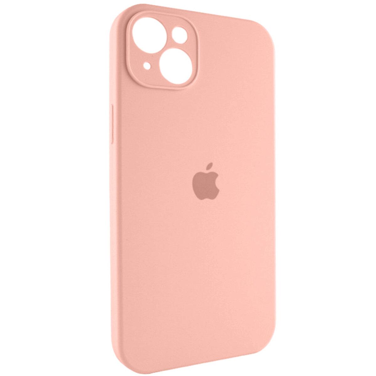 Чохол для смартфона Silicone Full Case AA Camera Protect for Apple iPhone 13 37,Grapefruit lly