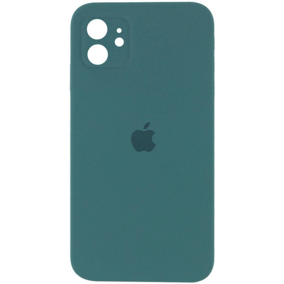 Чохол для смартфона Silicone Full Case AA Camera Protect for Apple iPhone 11 46,Pine Green lly