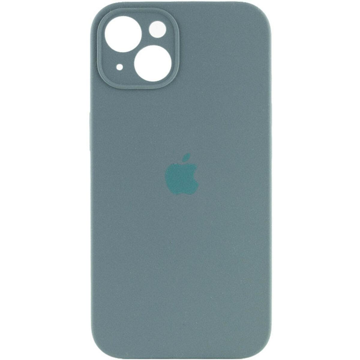 Чохол для смартфона Silicone Full Case AA Camera Protect for Apple iPhone 14 46,Pine Green yL., фото 1