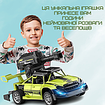 Гоночна Машинка Швидкісна Радіокерована на Акумуляторі з Кульками Орбізами та LED Підсвічуванням Зелена, фото 6