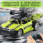 Гоночна Машинка Швидкісна Радіокерована на Акумуляторі з Кульками Орбізами та LED Підсвічуванням Зелена, фото 8