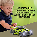 Швидкісна Машинка на Пульті Управління Гоночна з LED Підсвічуванням та Паром на Акумуляторі STORM Зелена, фото 10
