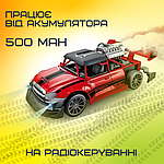 Швидкісна Машинка Гоночна з Паром та LED Підсвічуванням на Акумуляторі з Пультом Управління STORTM Червона, фото 4