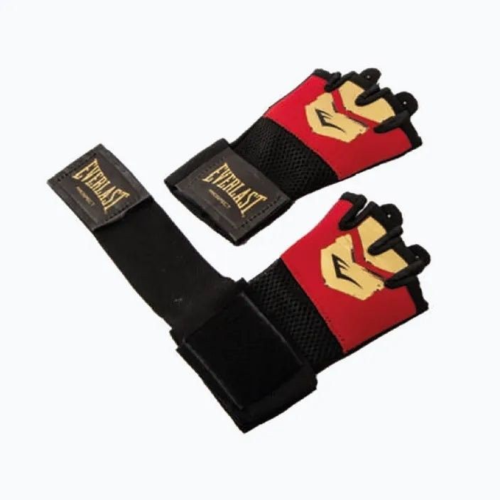 Бинти-рукавички Everlast PROSPECT QUICK WRAPS Червоний Уні S/M (925400-70-4)