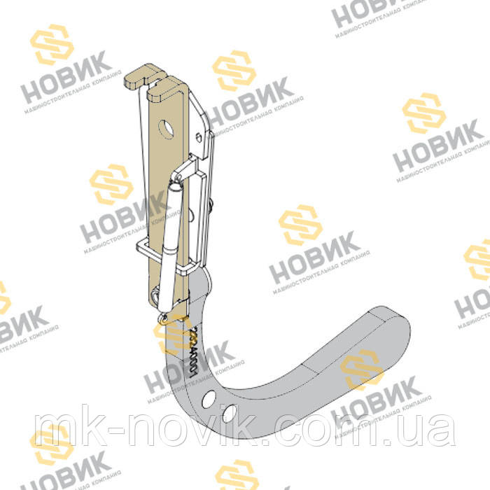 95194117 Пластина скребка-сушарка TurboDisc lll, фото 1