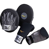 Комплект для бокса Everlast BOXING FIT KIT Черный Уни UNI (891250-70-8)