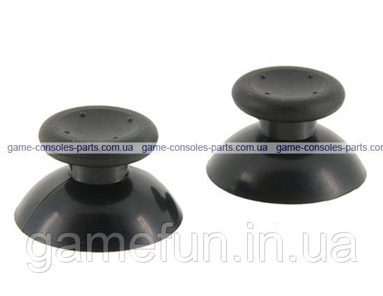 Стики, Грибки, Капелюшки 3D Аналога Xbox 360 Чорні пара Оригінал, фото 1