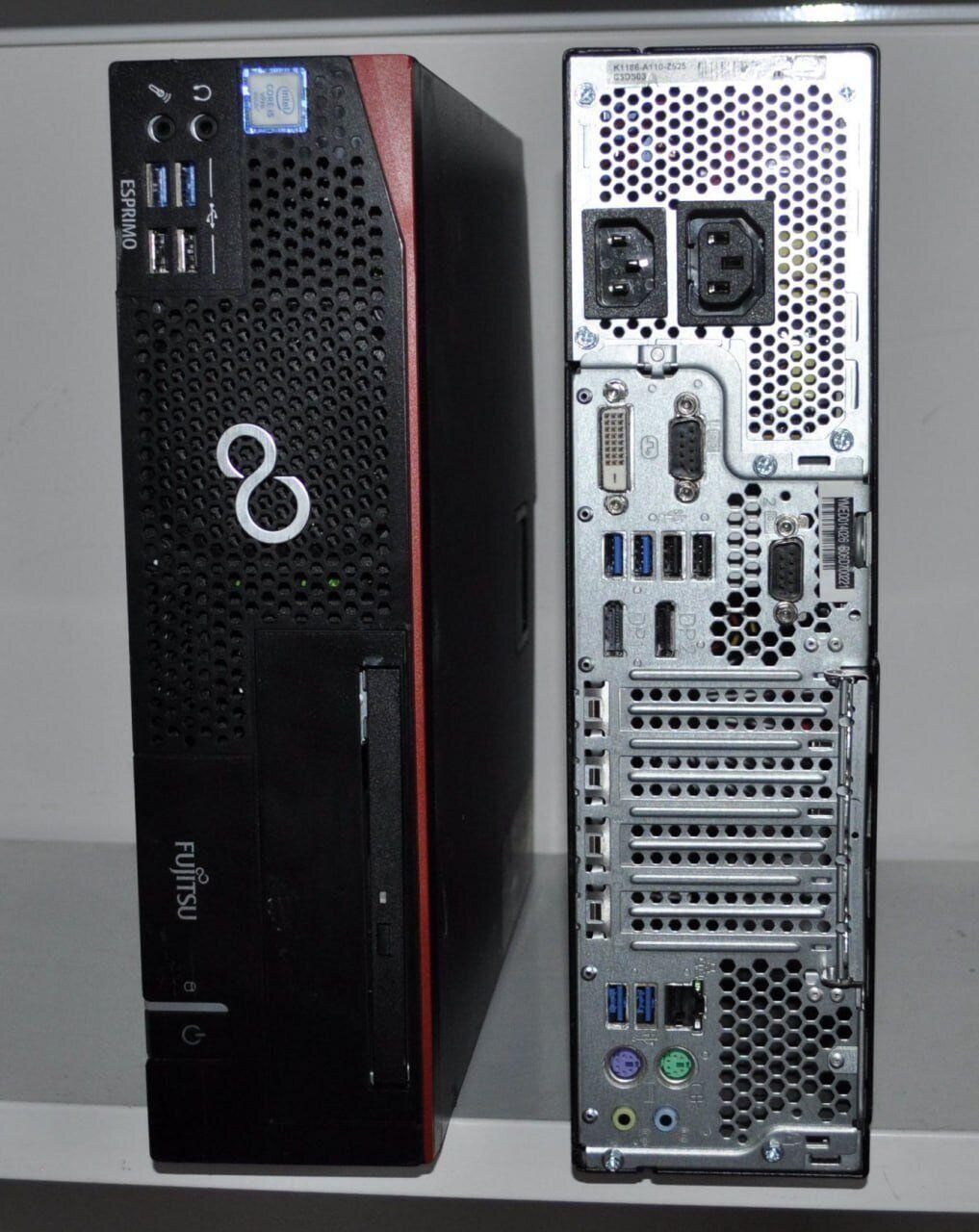 Б/в Комп'ютер Fujitsu Esprimo D757 E90 SFF| Core i5-6500| 8 GB RAM| 320 GB HDD| HD 530