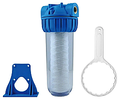 Фільтр колбовий трискладовий Rona FK-10-1 у комплекті з картриджем.