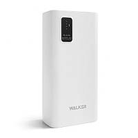 Power Bank WALKER WB-730 30000mAh выход 3USB*2.1A / QC3.0_22.5W White