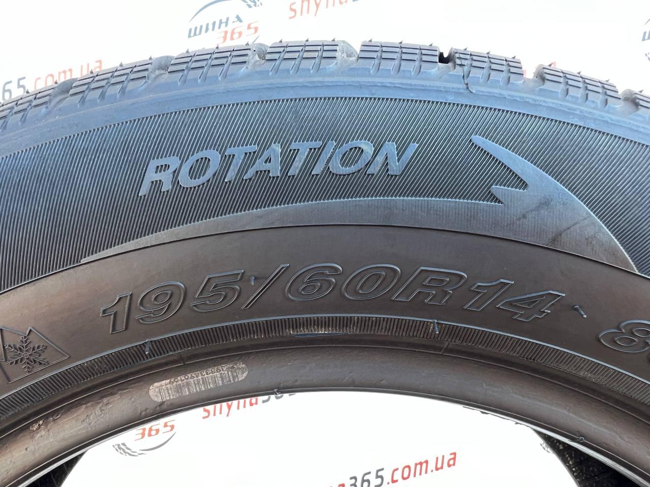 Купить Шины Б/У зимова 195/60 R14 GOODRIDE SW608 SNOWMASTER 7mm, цена ...