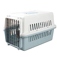 Металлический контейнер для собак и кошек до 9 кг с креплениями и замком по стандартам IATA для авиа перевозок