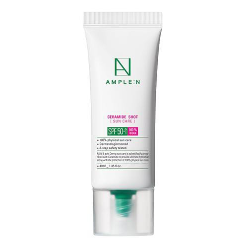 Сонцезахисний крем із керамідами Ample:N Ceramide Shot Sun Care SPF 50+/PA++++ 40 мл
