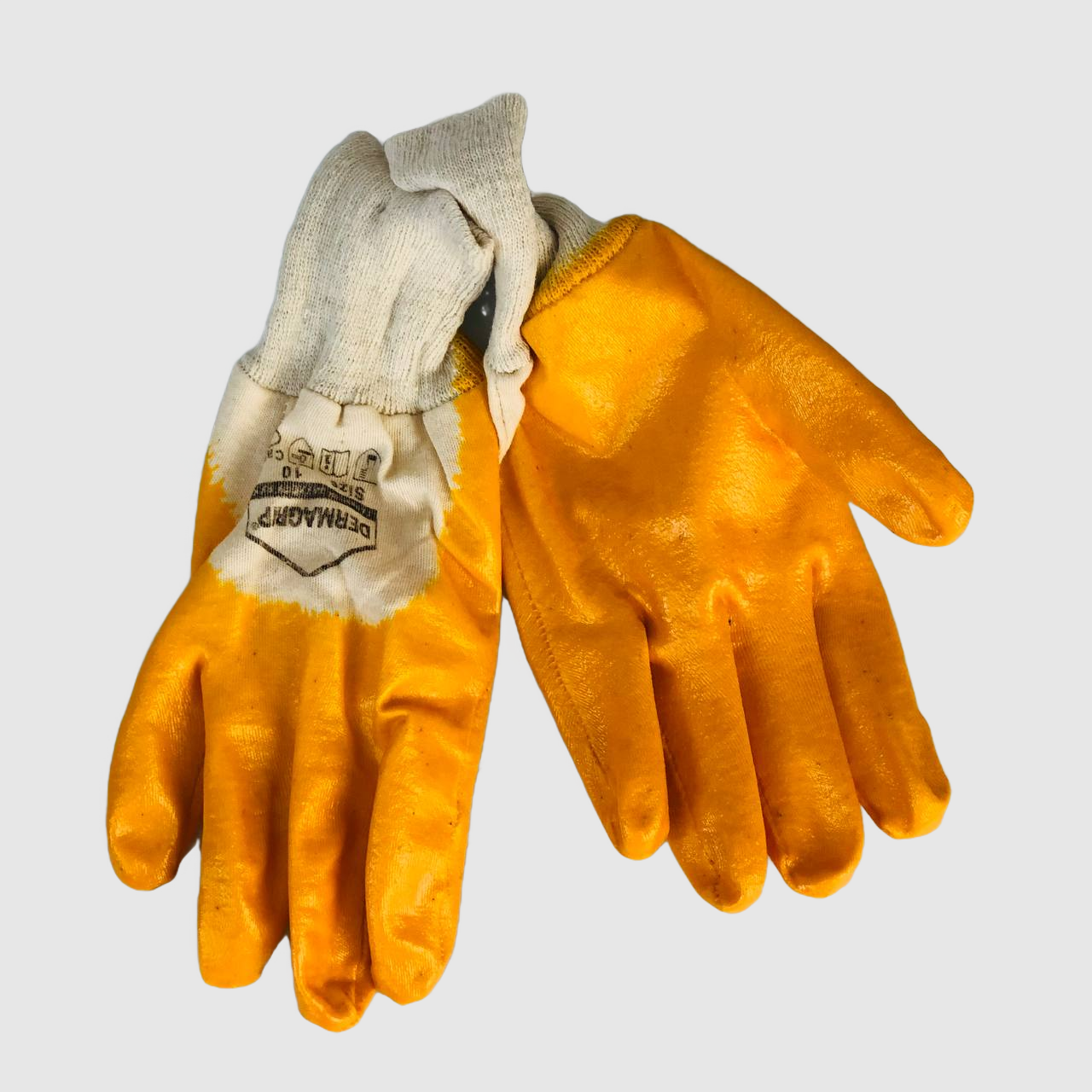 Перчатки рабочие хб с нитриловым покрытием размер L/XL - фото 6 - id-p1892735254