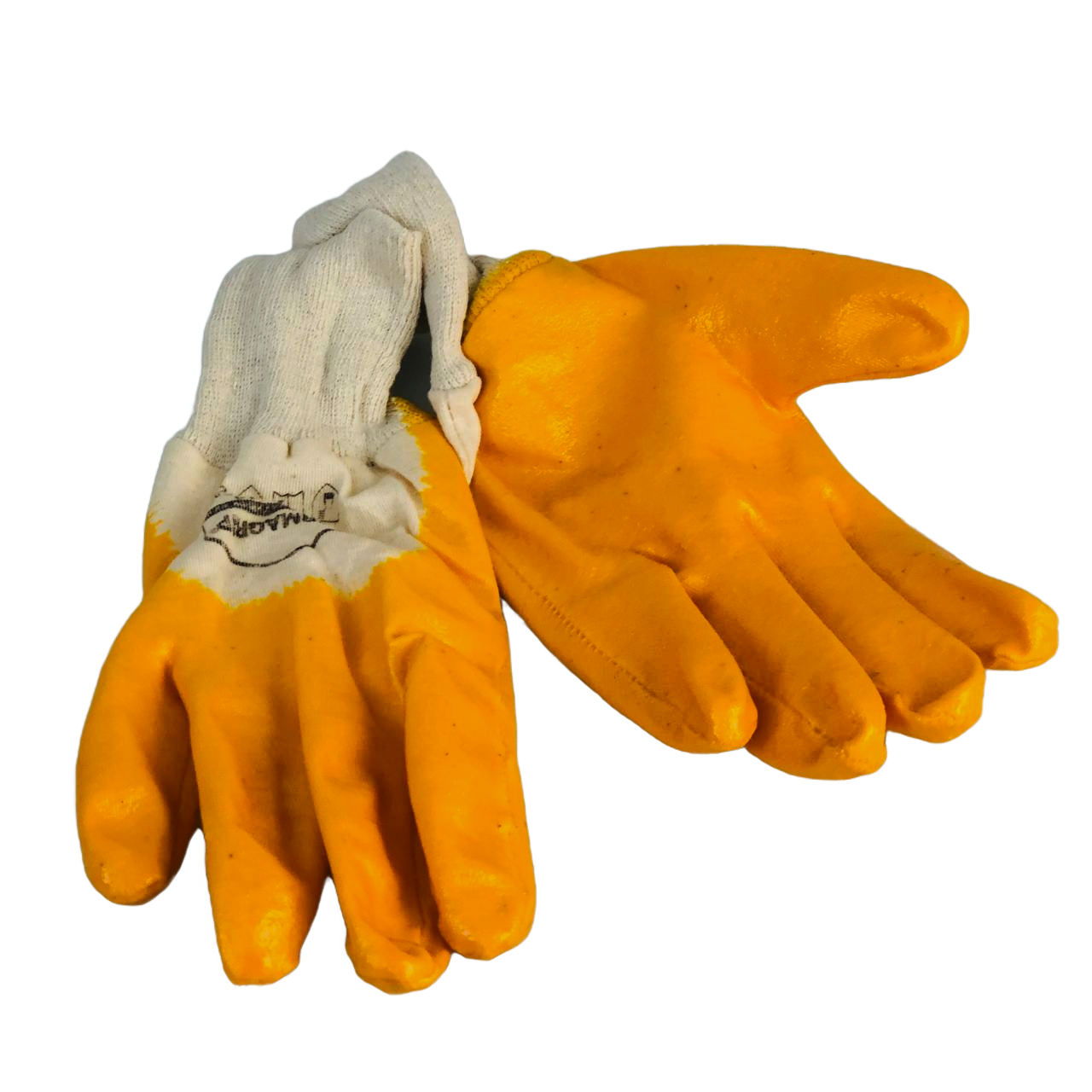 Перчатки рабочие хб с нитриловым покрытием размер L/XL - фото 1 - id-p1892735254