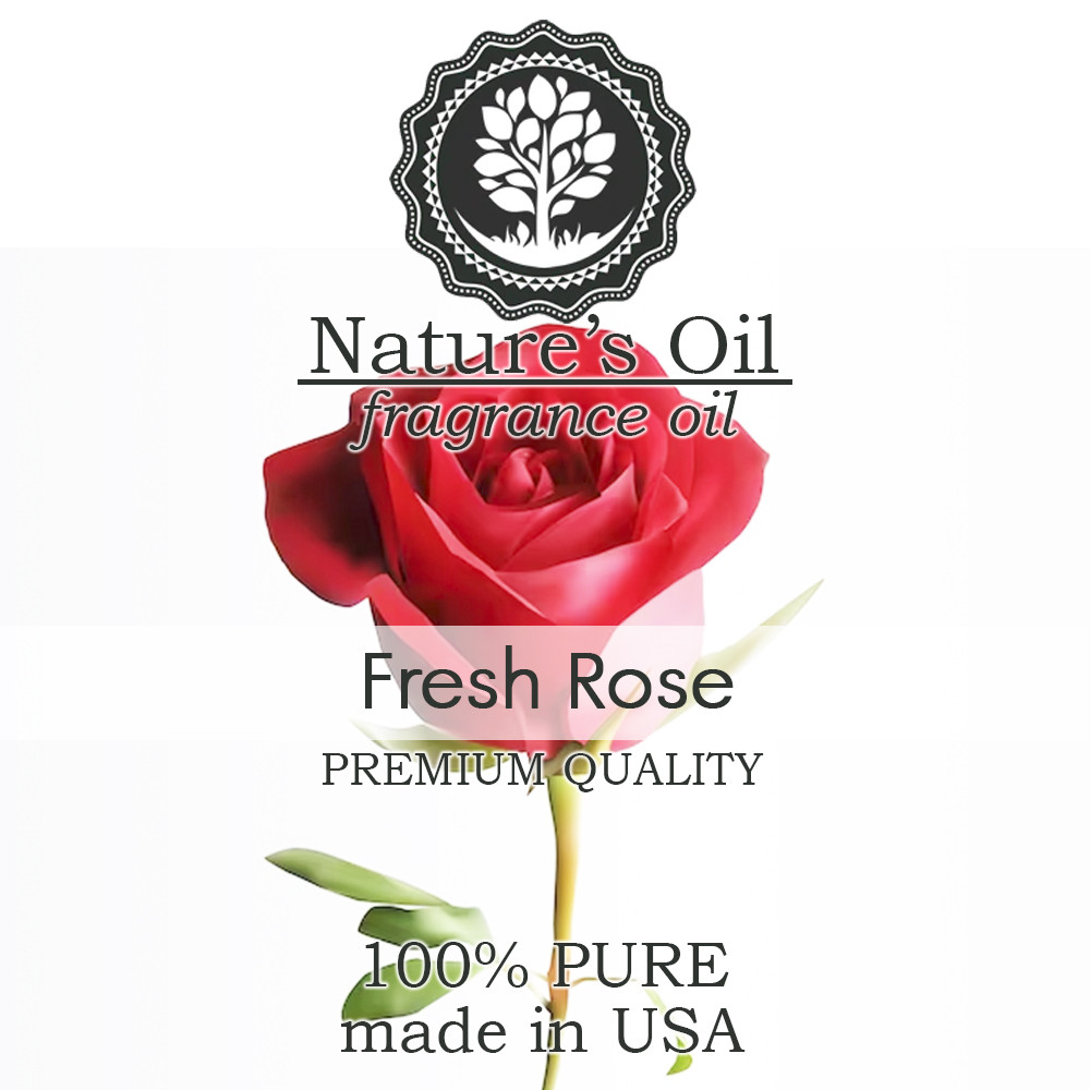 Ароматизатор Nature's Oil Fresh Rose (Рожевий)
