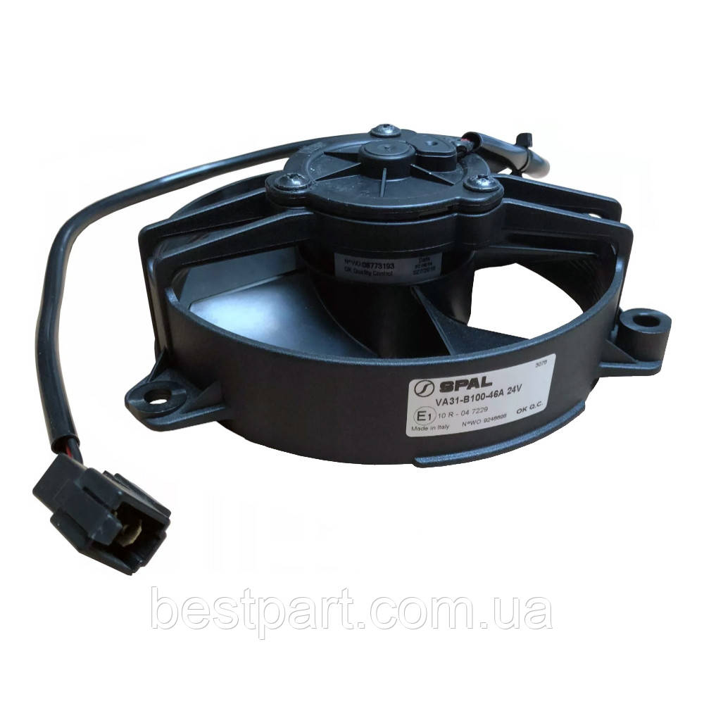 Вентилятор Spal 12V, витяжний, VA31-A101-46A, фото 1