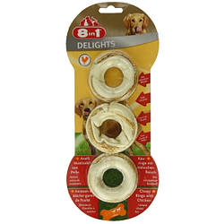 Колечка д/соб. з м'ясом 8in1