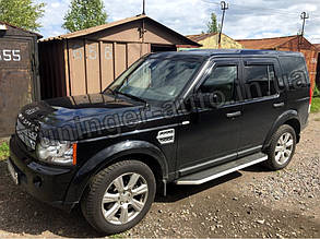 Дефлектори вікон (вітровики) Land Rover Discovery 2004-2016 (Hic)