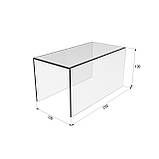 Подіум EKOSTAR П-обр 200х100х100 3мм пр, фото 3