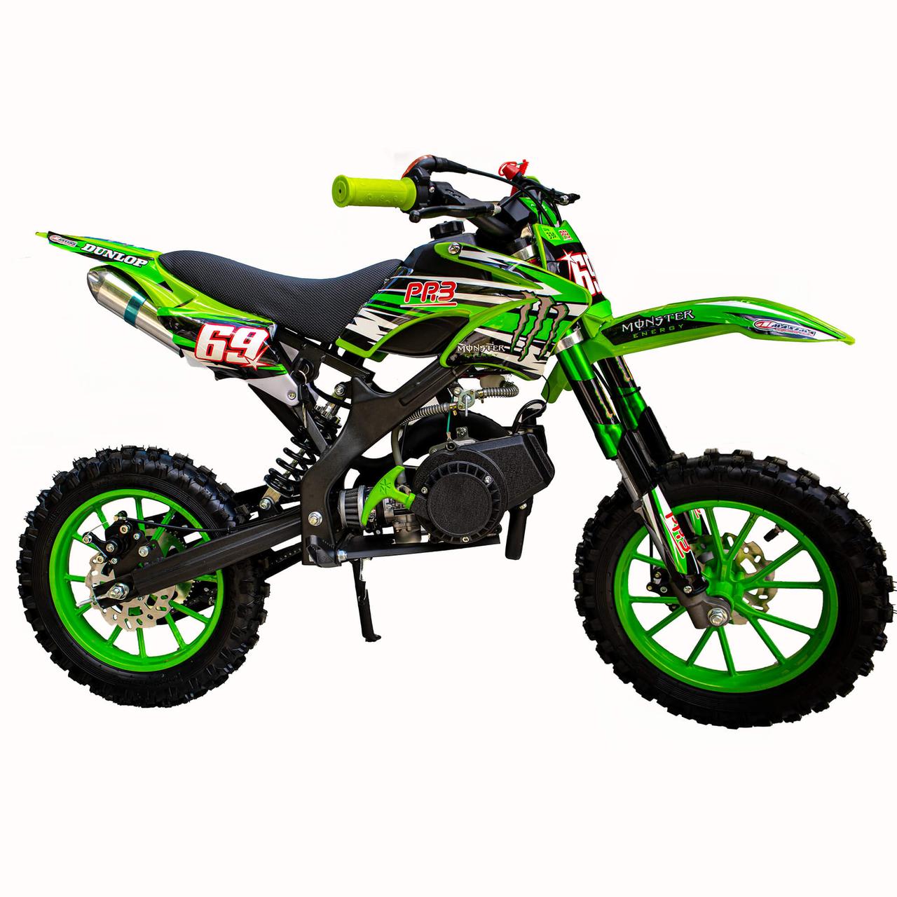 Пітбайк PRB-STR 50cc Зелений