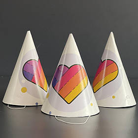 Ковпак святковий "Like"лайк Колпак "Happy Birthday"