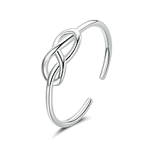 Серебряное кольцо "Символ бесконечности"