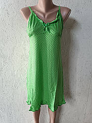 Сорочка жіноча лямка (горох)