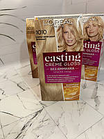 Фарба-догляд Casting Creme Gloss - 1010 Світло-світло-русявий попелястий