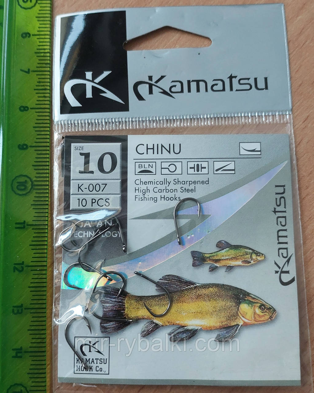 Гачки Kamatsu Chinu 10, фото 1