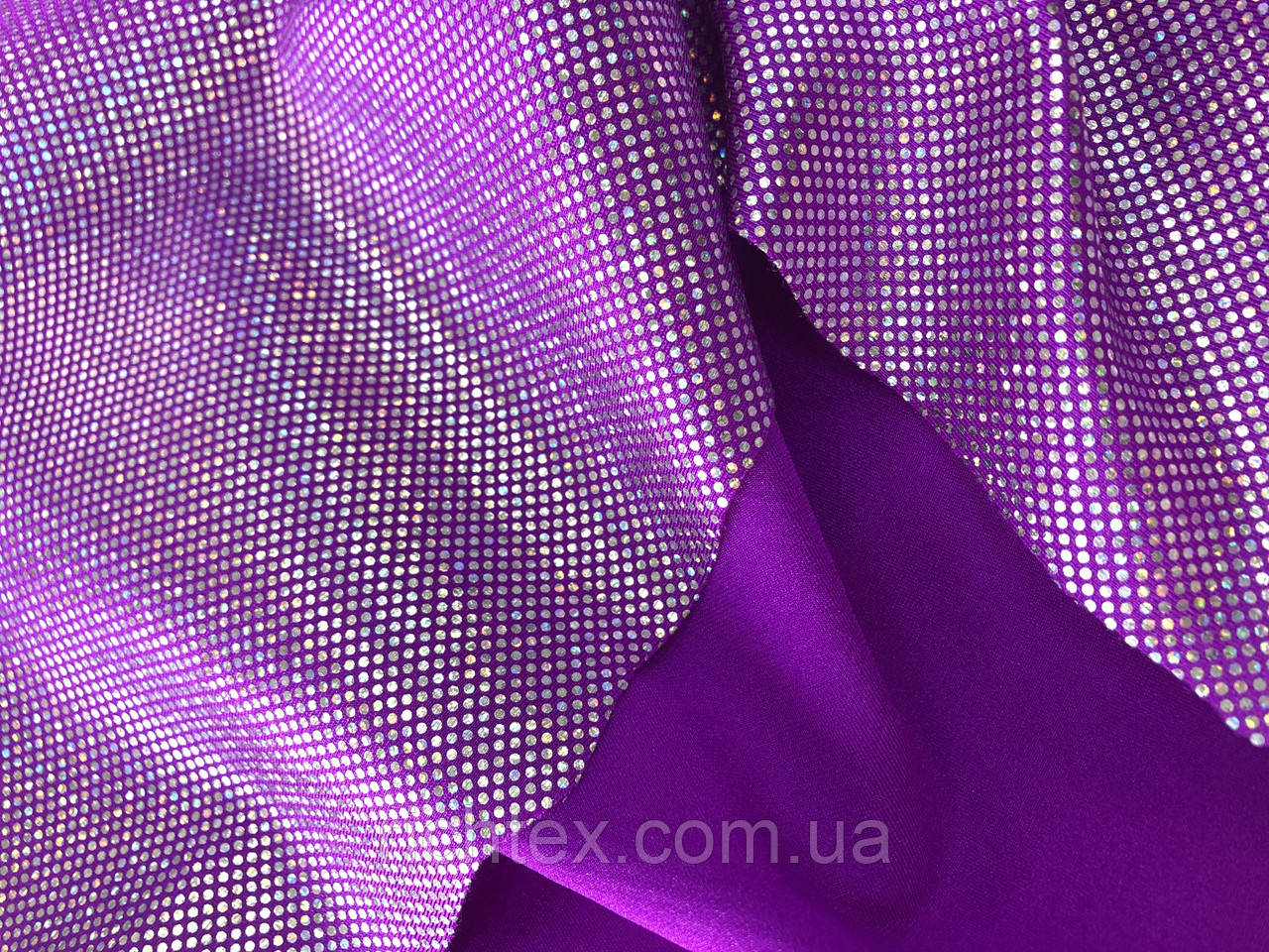 Біфлекс голограма точка велика Фуксія, фото 1